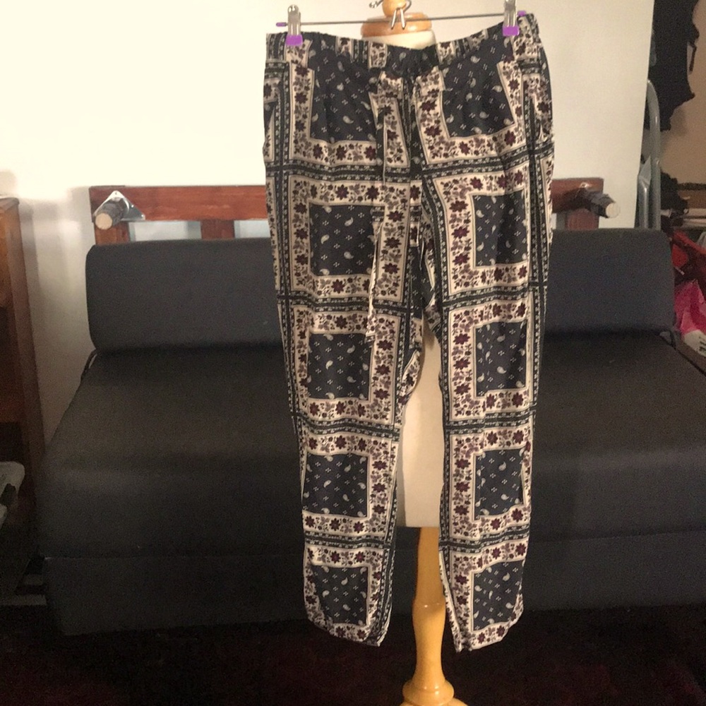 Floral slacks